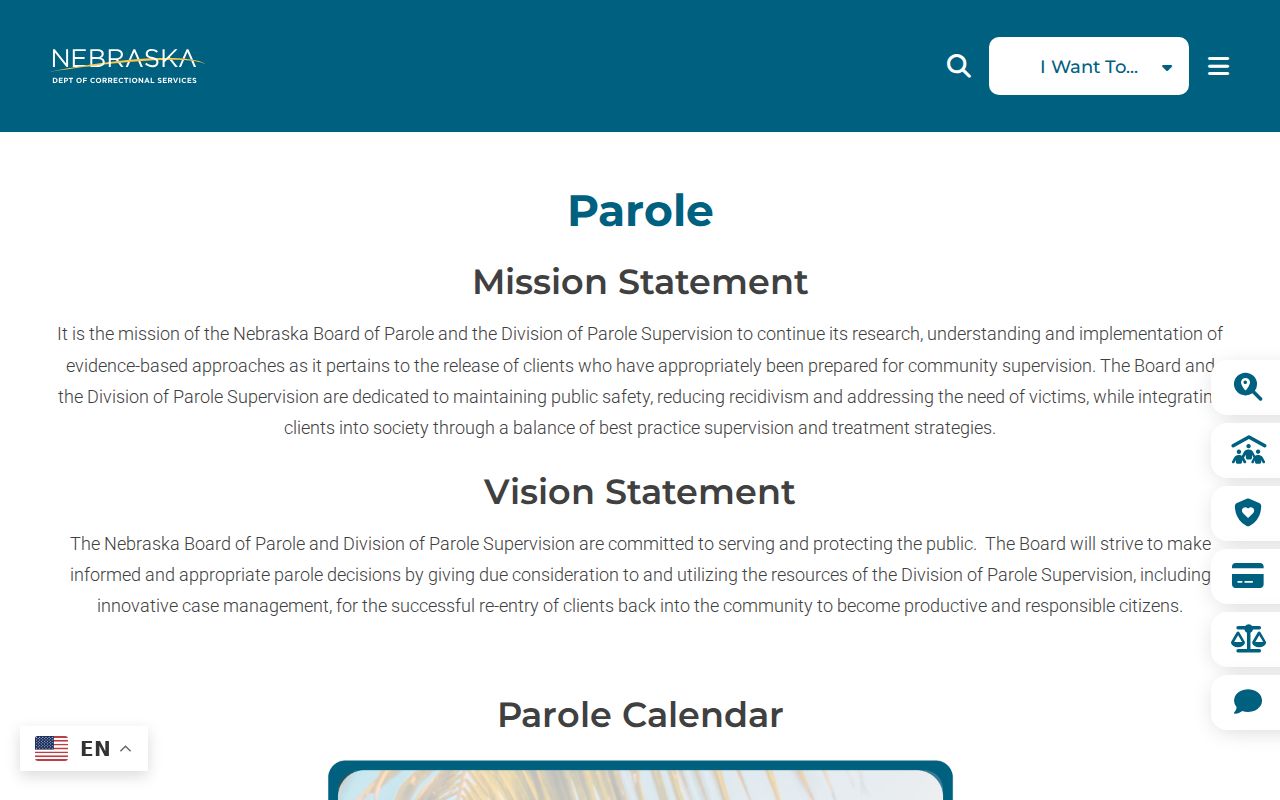 Antelope County criminal supervision record parole overview